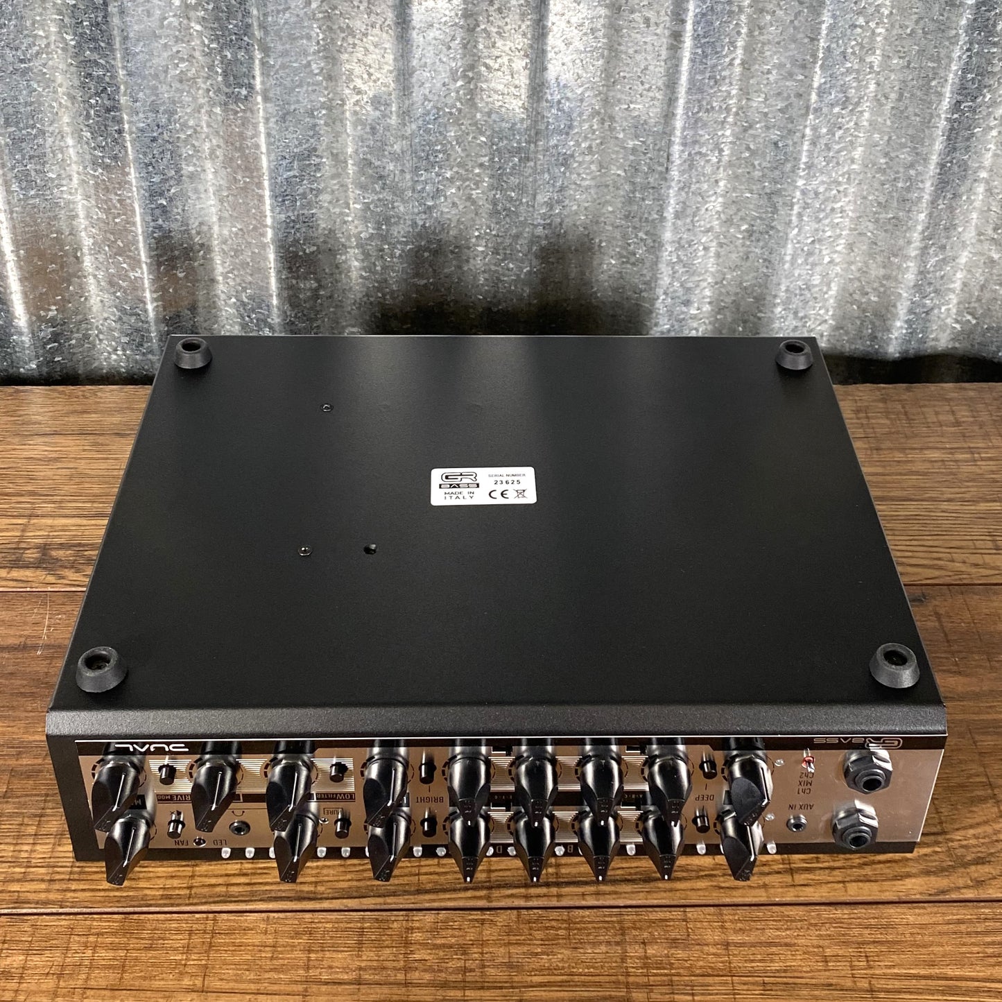 GR Bass DUAL 800 Watt Two Channel Bass Amplifier Head Black