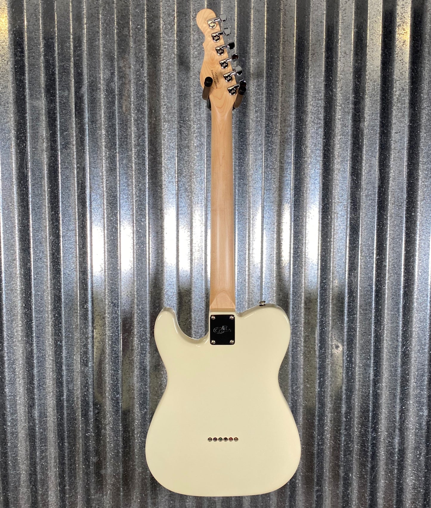 G&L USA 2023 Custom ASAT Classic Thinline Semi Hollow Vintage White Guitar & Bag #1012 Used