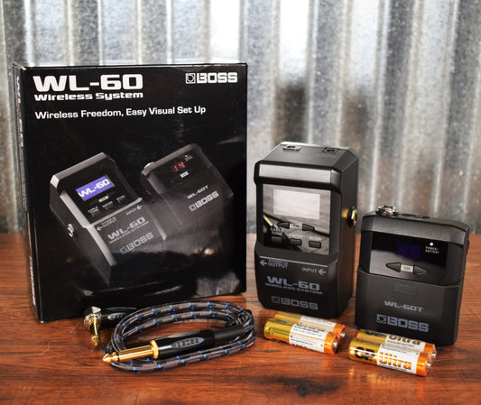 Boss WL-60 Stompbox Size Pedalboard Wireless System