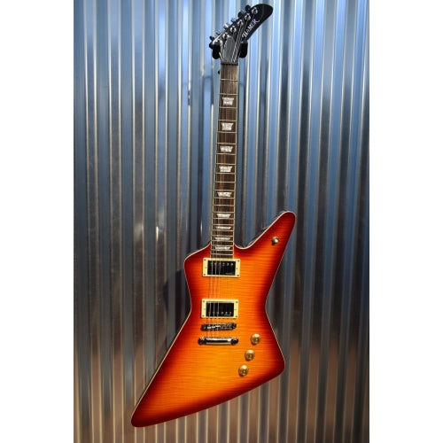 Hamer Guitars Standard Flame Top Cherry Sunburst Electric Guitar & Gig Bag #2273