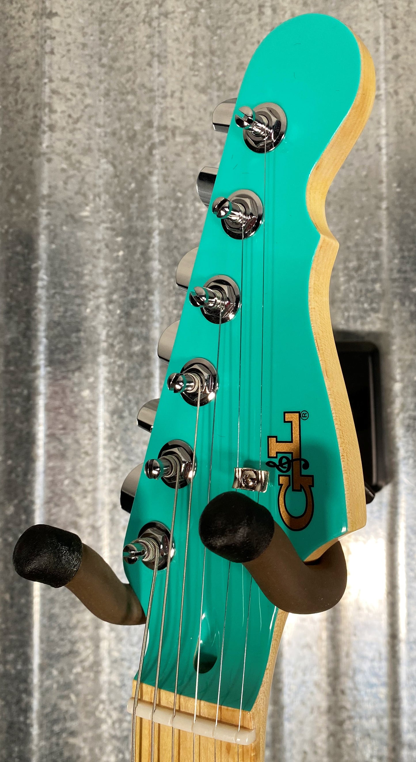 G&L USA Legacy Belair Green Maple Satin Neck Guitar & Case #2021