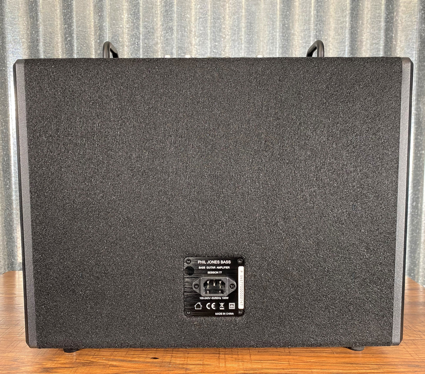 Phil Jones Bass S-77 Session 77 100 Watt 2x7" + 3" Tweeter Bass Amplifier Combo Black