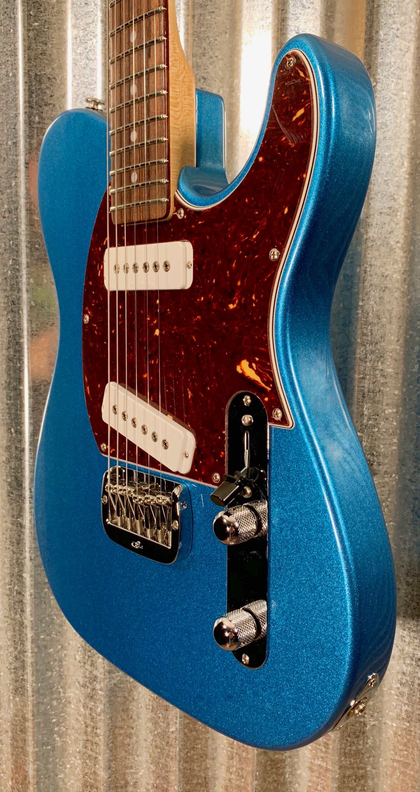 G&L Guitars USA Fullerton Deluxe ASAT Special Lake Placid Blue Guitar & Case 2019 #5106