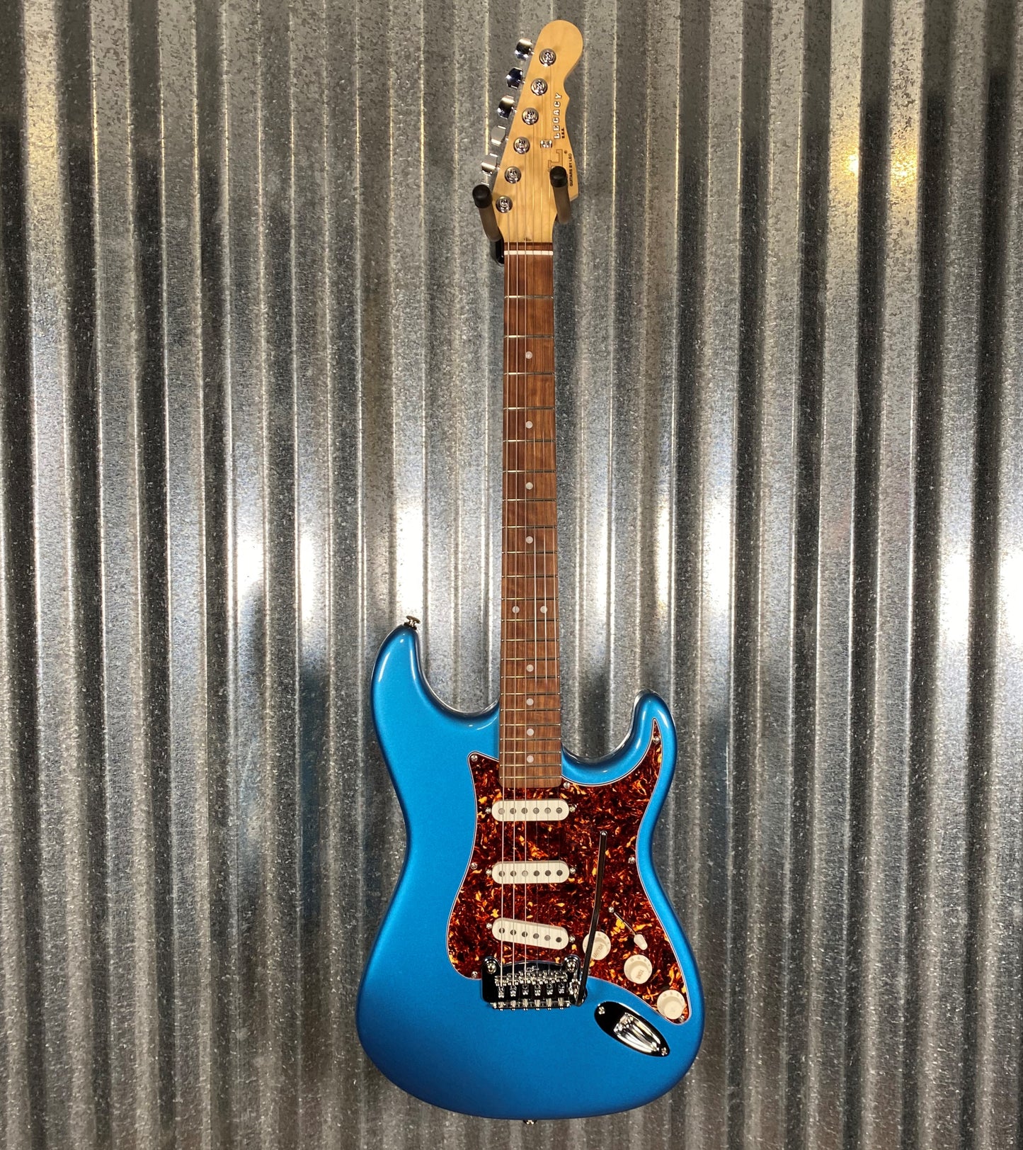 G&L USA 2023 Fullerton Deluxe Legacy Lake Placid Blue Guitar & Bag #0251 Used