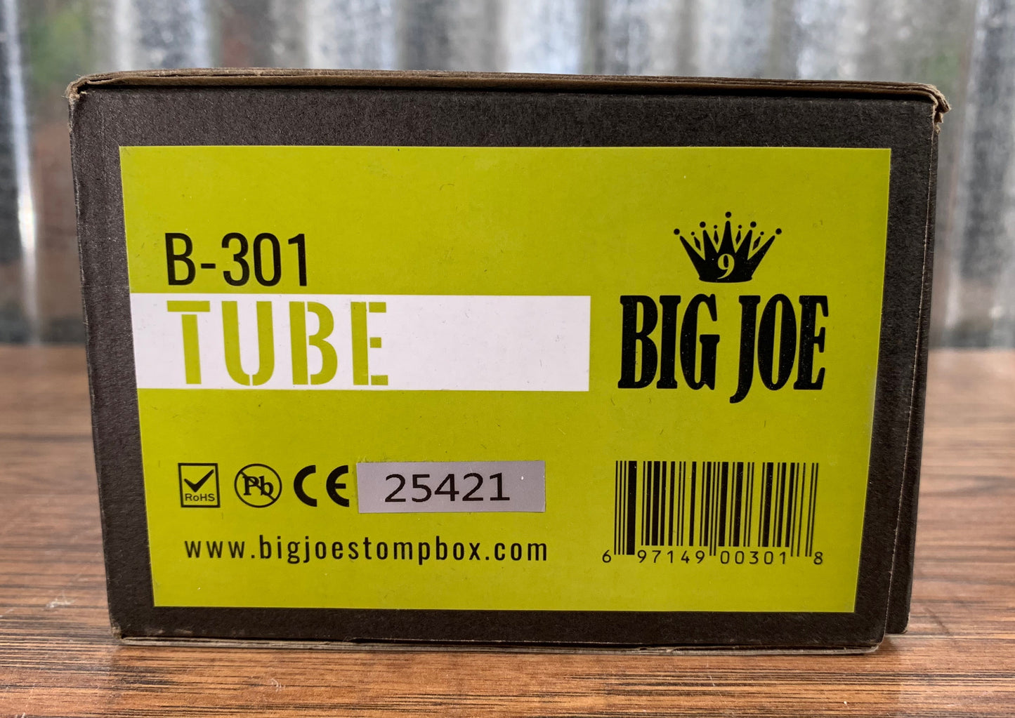 Big Joe Stomp Box Analog Tube B-301 Big Joe Series Overdrive Guitar Effects Pedal