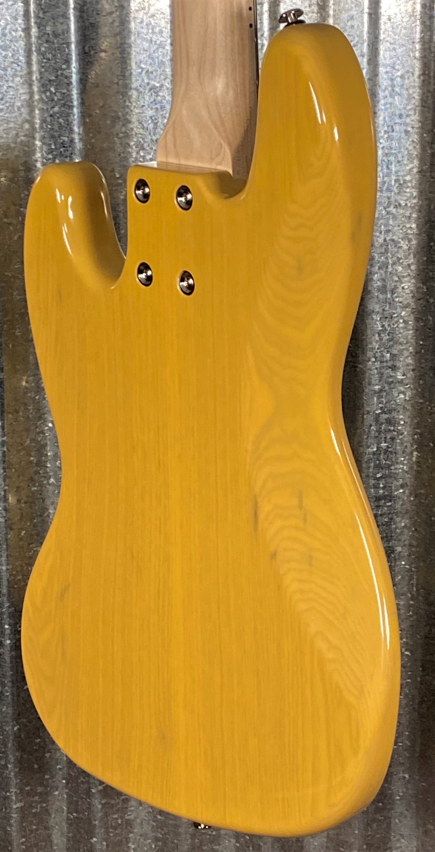 G&L USA JB-5 5 String Jazz Bass Butterscotch Blonde & Case JB5 #2134