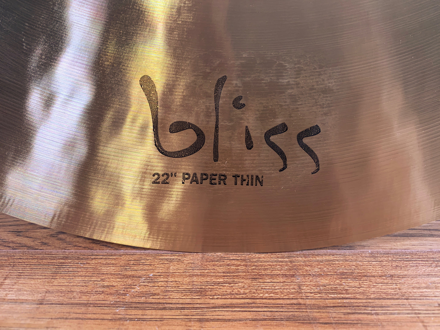 Dream Cymbals BPT22 Bliss Hand Forged & Hammered 22" Paper Thin Crash Demo