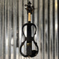 Stagg EVN X 4/4 Metallic Black Electric Violin with Bow & Case #1