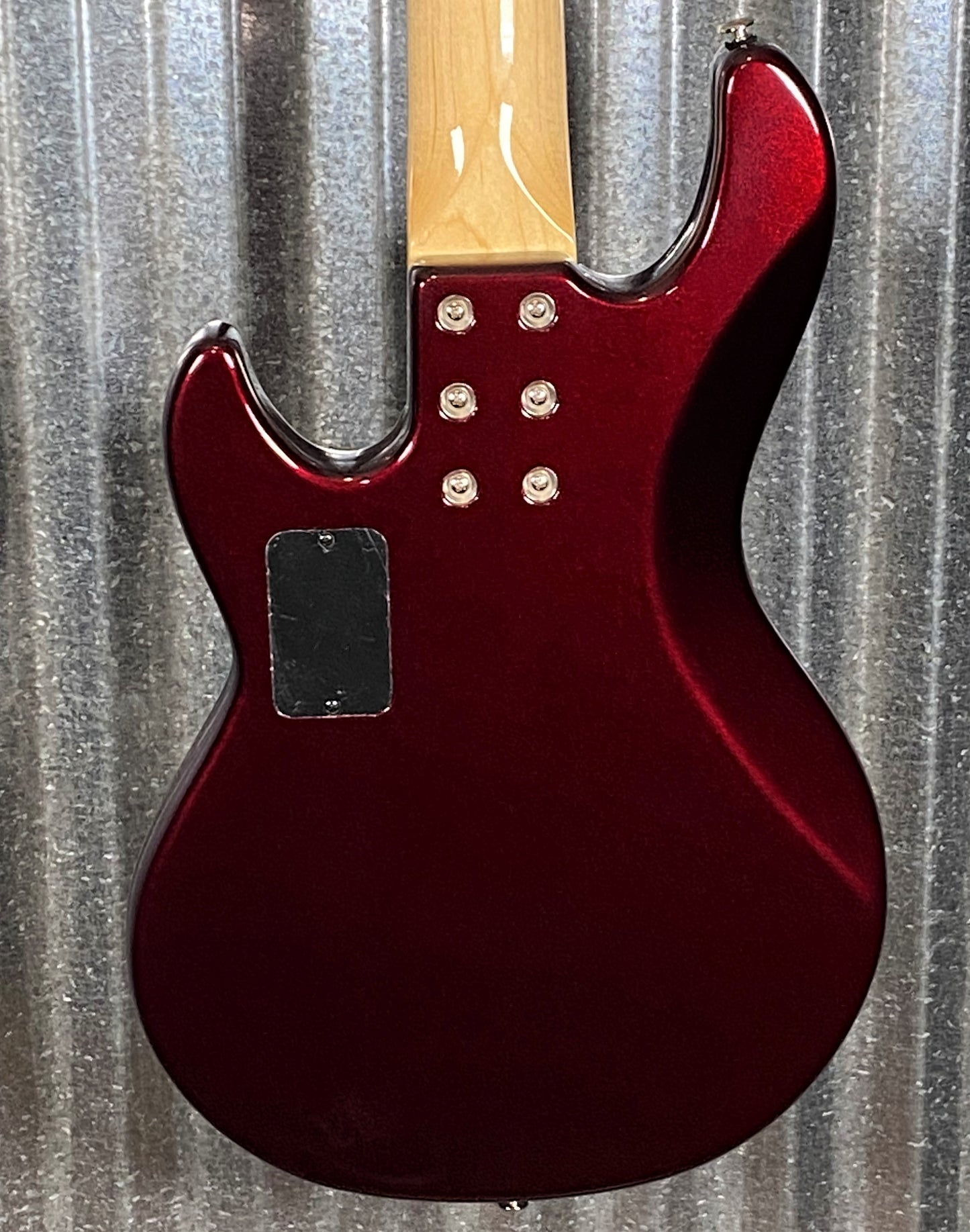 G&L USA CLF L-2500 S750 Ruby Red Metallic 5 String Bass & Case #1323