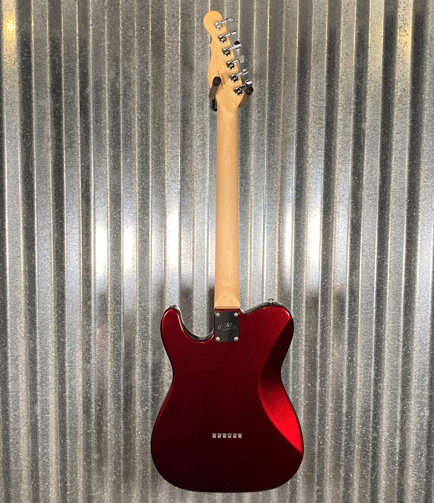 G&L USA 2023 Custom ASAT Classic Bluesboy Ruby Red Metallic Guitar & Bag #1201 Used