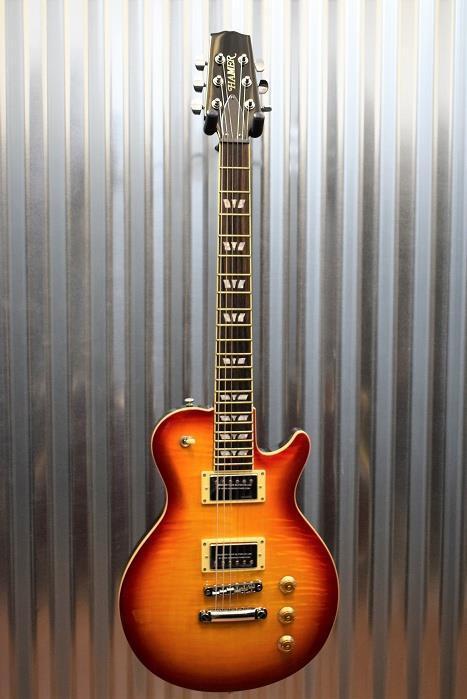 Hamer The Monaco Single Cut Cherry Sunburst Electric Guitar #259