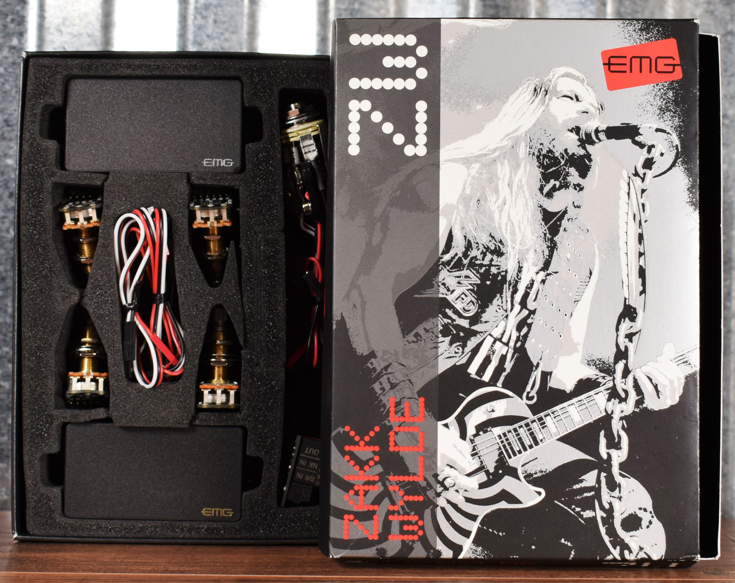 EMG Zakk Wylde ZW 81+85 Active Guitar Humbucker Pickup Set Used