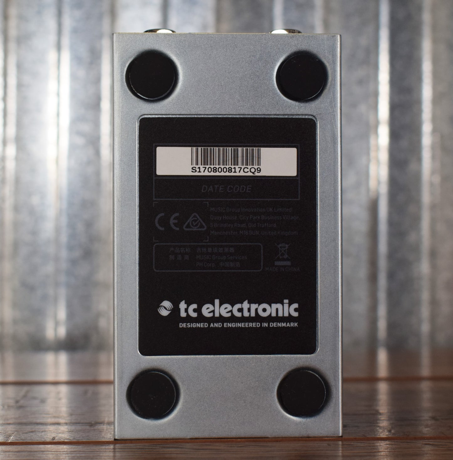 TC Electronic Iron Curtain Noise Gate Guitar Effect Pedal Used