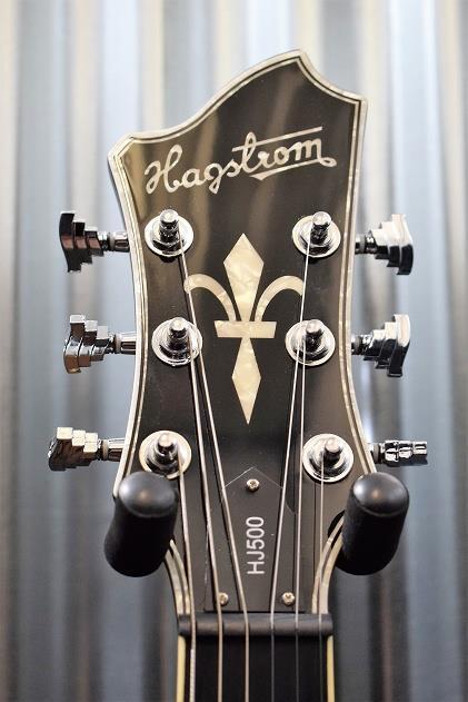Hagstrom Tremar HJ-500 Hollow Body Guitar Gloss Black #450