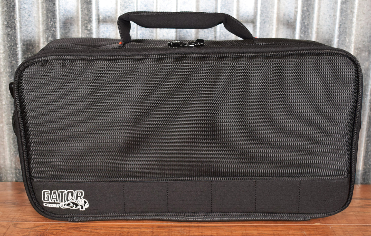 Gator GPB-LAK-OR Small Aluminum Guitar Effect Pedalboard & Bag Orange