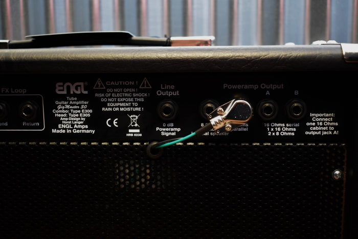 ENGL GigMaster 30 Combo E300 30 Watt All Tube 12" Guitar Amplifier Combo Demo