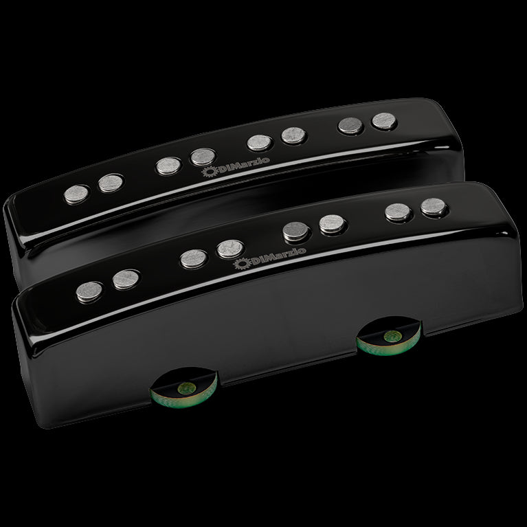 DiMarzio DP305GB Sixties J Pair Jazz Bass Pickup Set Gloss Black