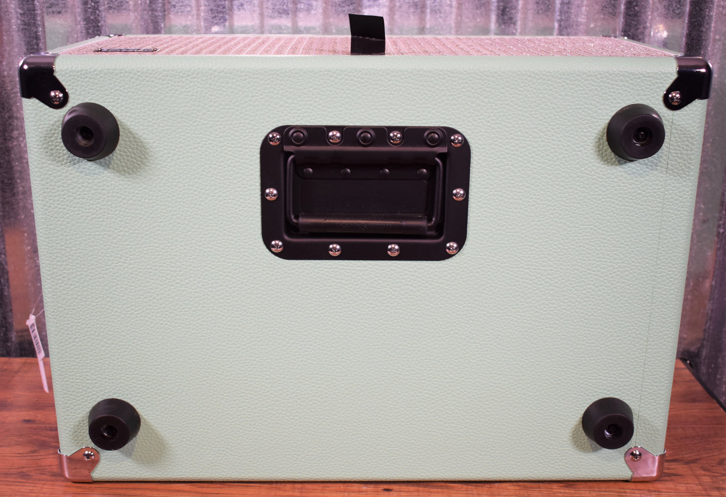 Gator Cases GR-RETRORACK-4SG 4 Space Guitar & Bass Amplifier/Effects Rack Case Seafoam Green