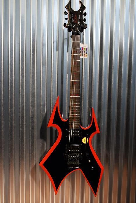 BC Rich MK3 Warbeast Black Devil 6 String Electric Guitar & B.C. Gig Bag #459