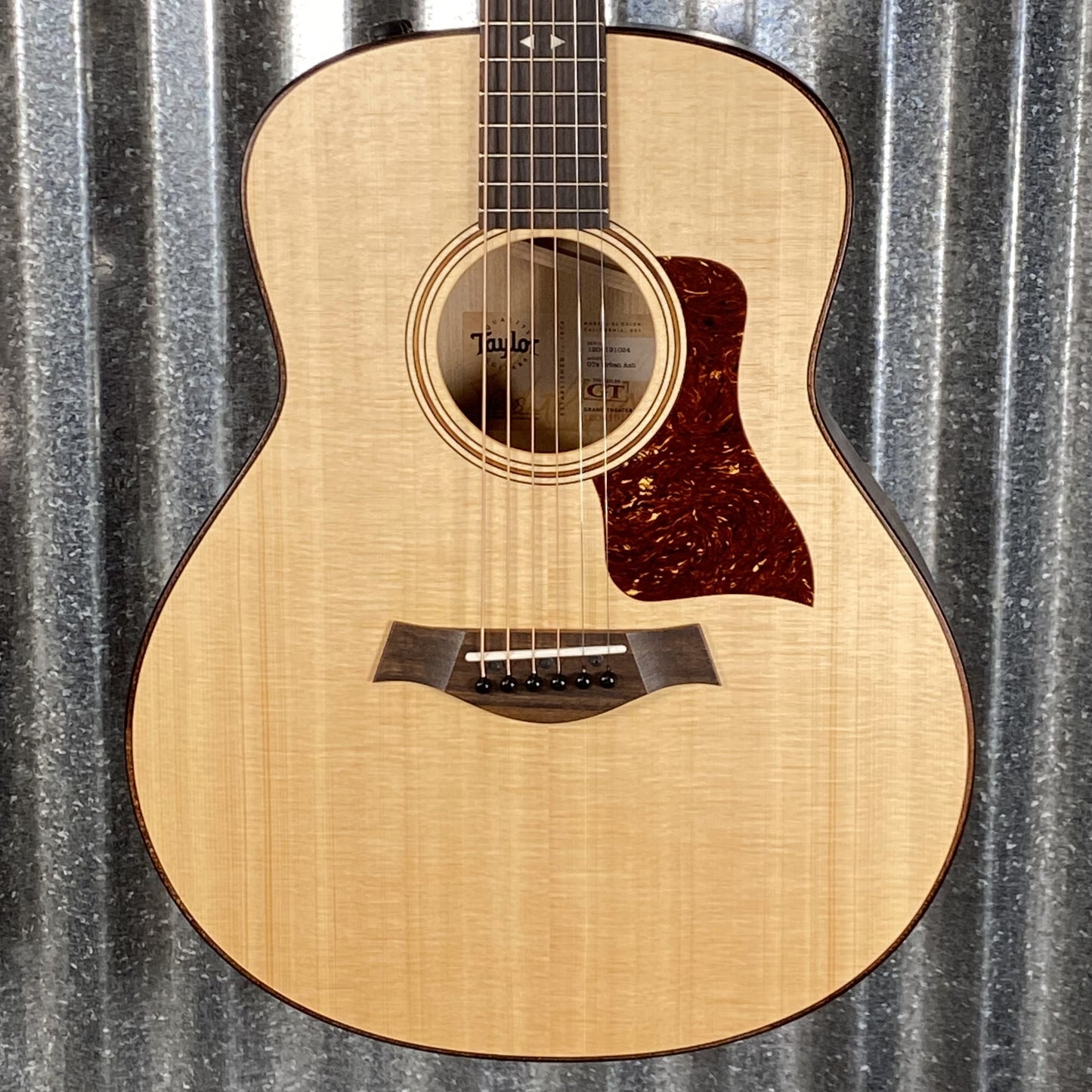 Taylor GTe Urban Ash Sitka Spruce Natural Acoustic Electric Guitar & Bag #1024 Used