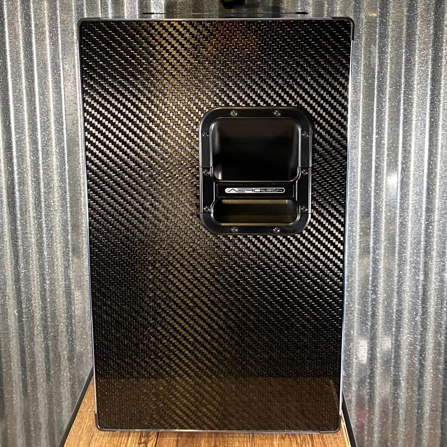 GR Bass AT 410 ACT Carbon Fiber 4x10 800 Watt 4 Ohm Active Powered Bass Speaker Cabinet