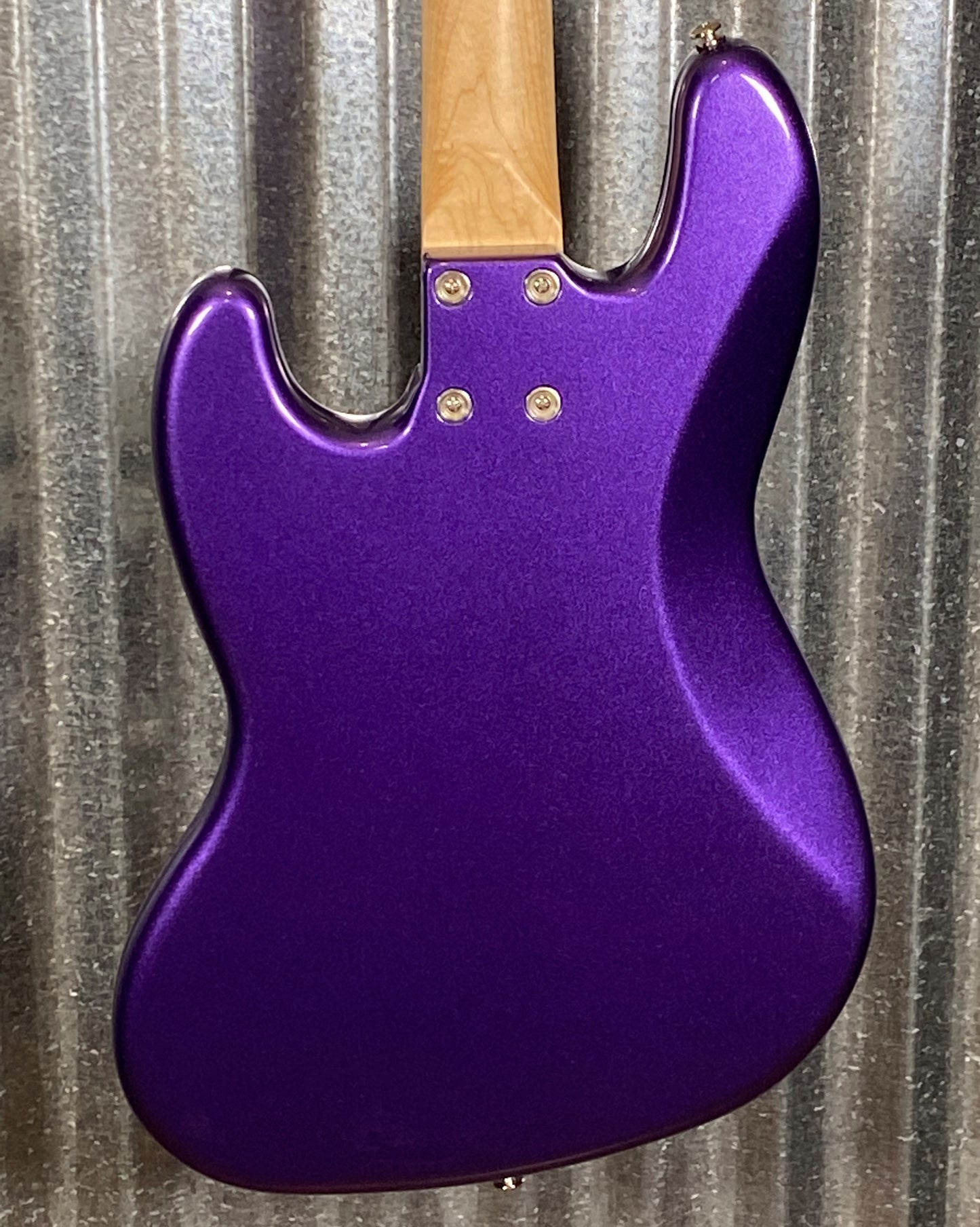 G&L USA Custom JB 4 String Jazz Bass Royal Purple & Case JB #0212