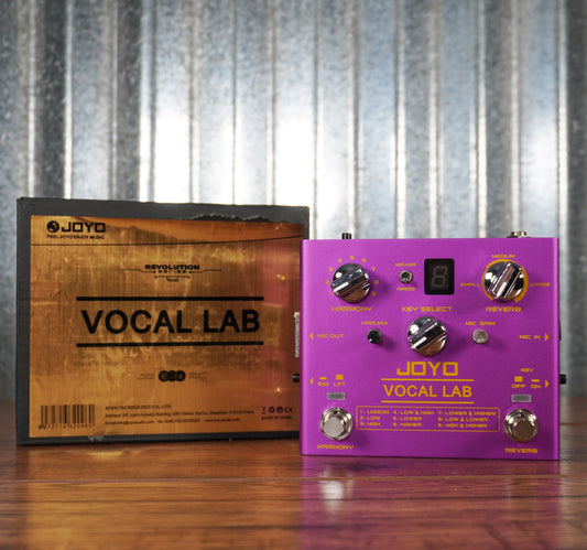 JOYO R-16 Vocal Lab Harmony Vocal Effect Pedal
