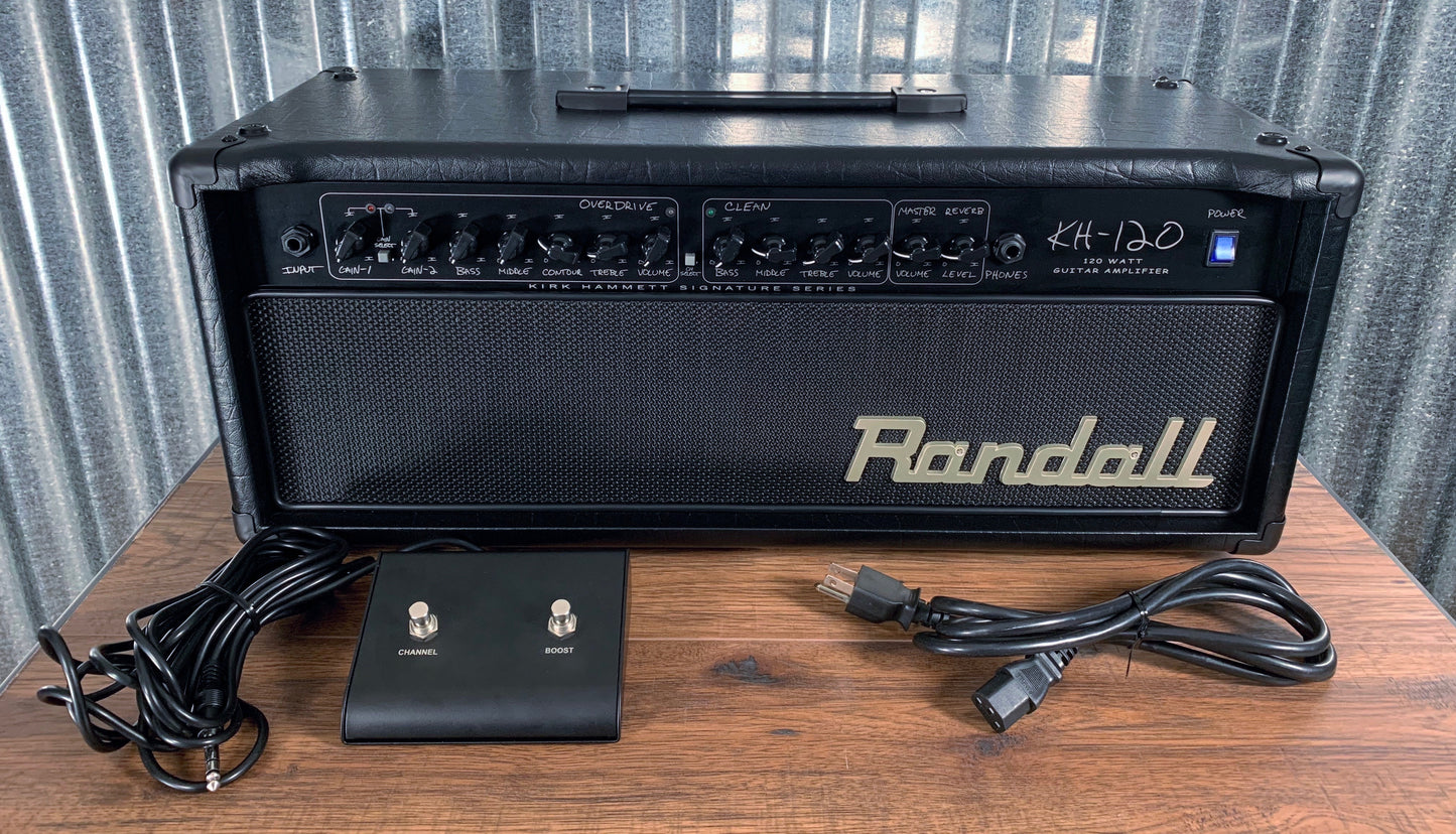 Randall Kirk Hammett KH120RH 120 Watt 2 Channel Guitar Amplifier Head