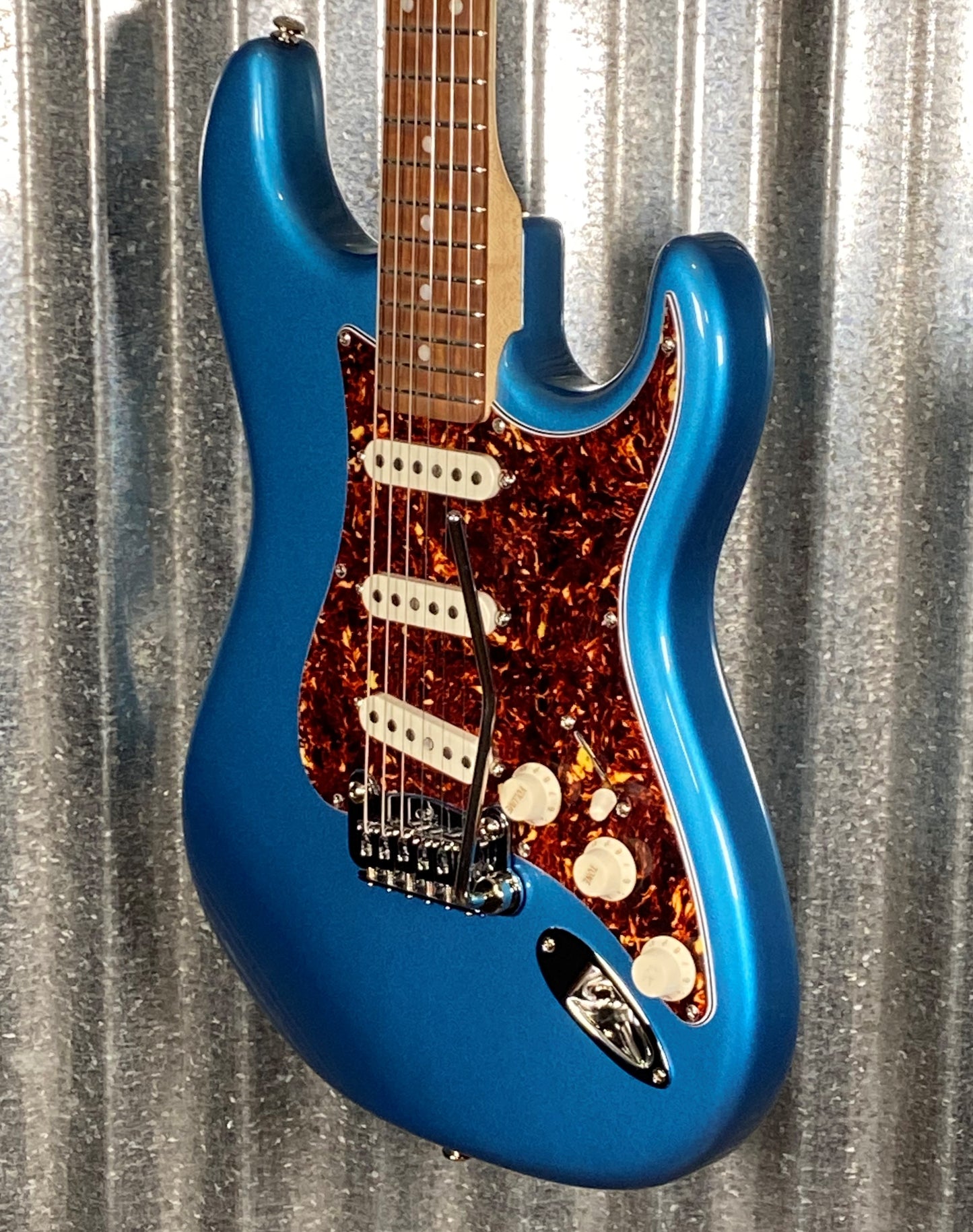 G&L USA 2023 Fullerton Deluxe Legacy Lake Placid Blue Guitar & Bag #0251 Used