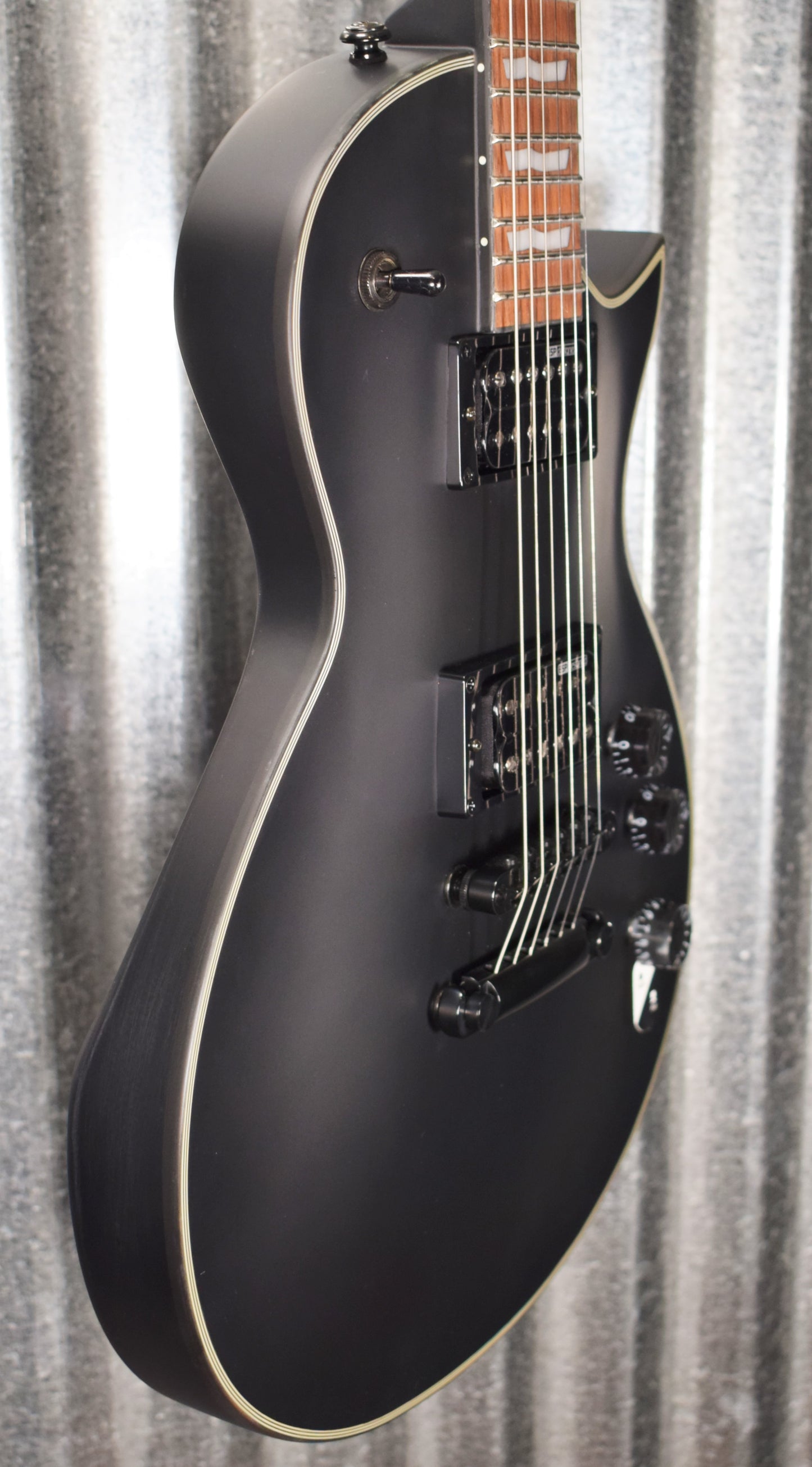 ESP LTD EC-256 EC Series Gloss Black Satin Guitar LEC256BLKS #1253