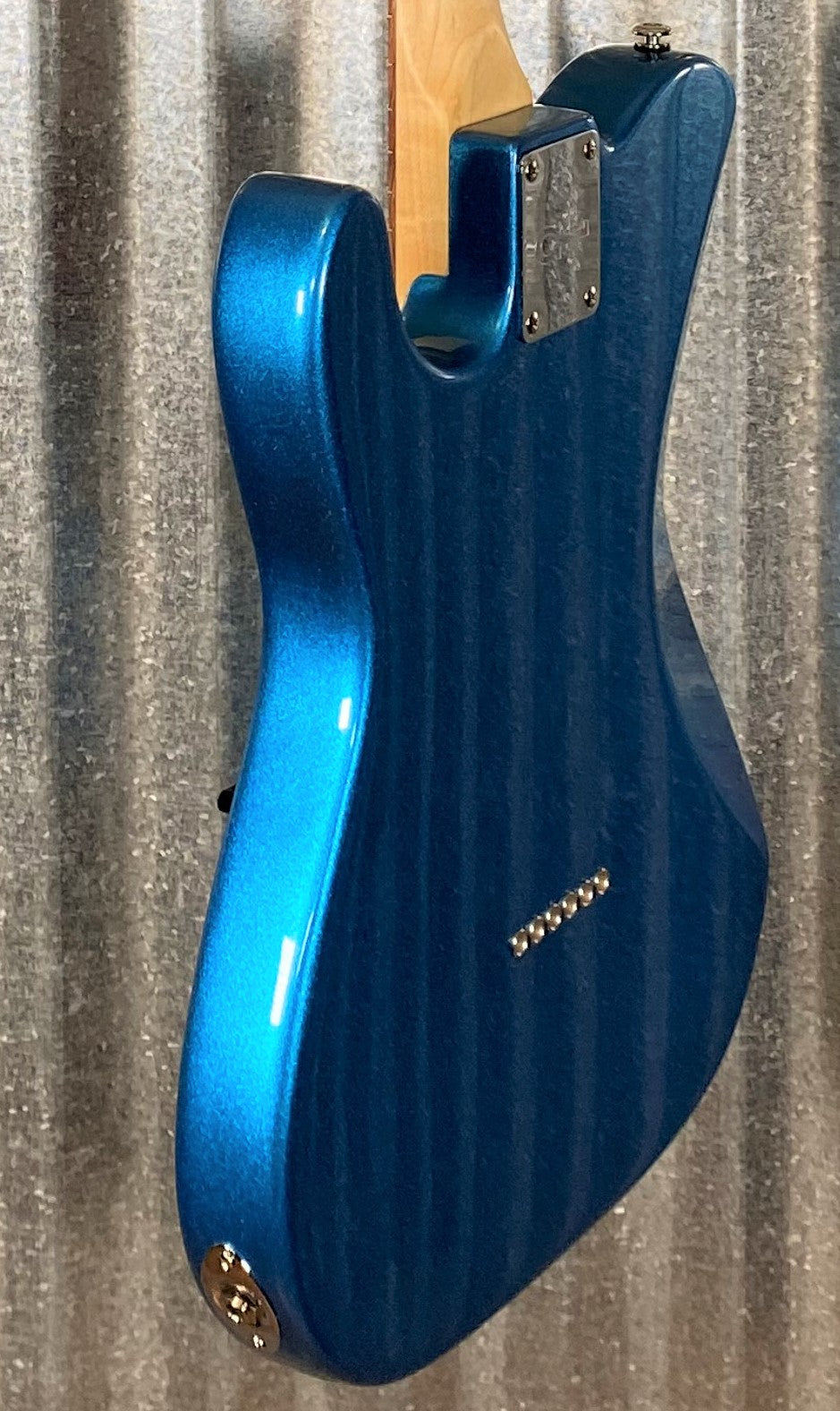 G&L USA Fullerton Deluxe ASAT Classic Lake Placid Blue Guitar & Bag #0092