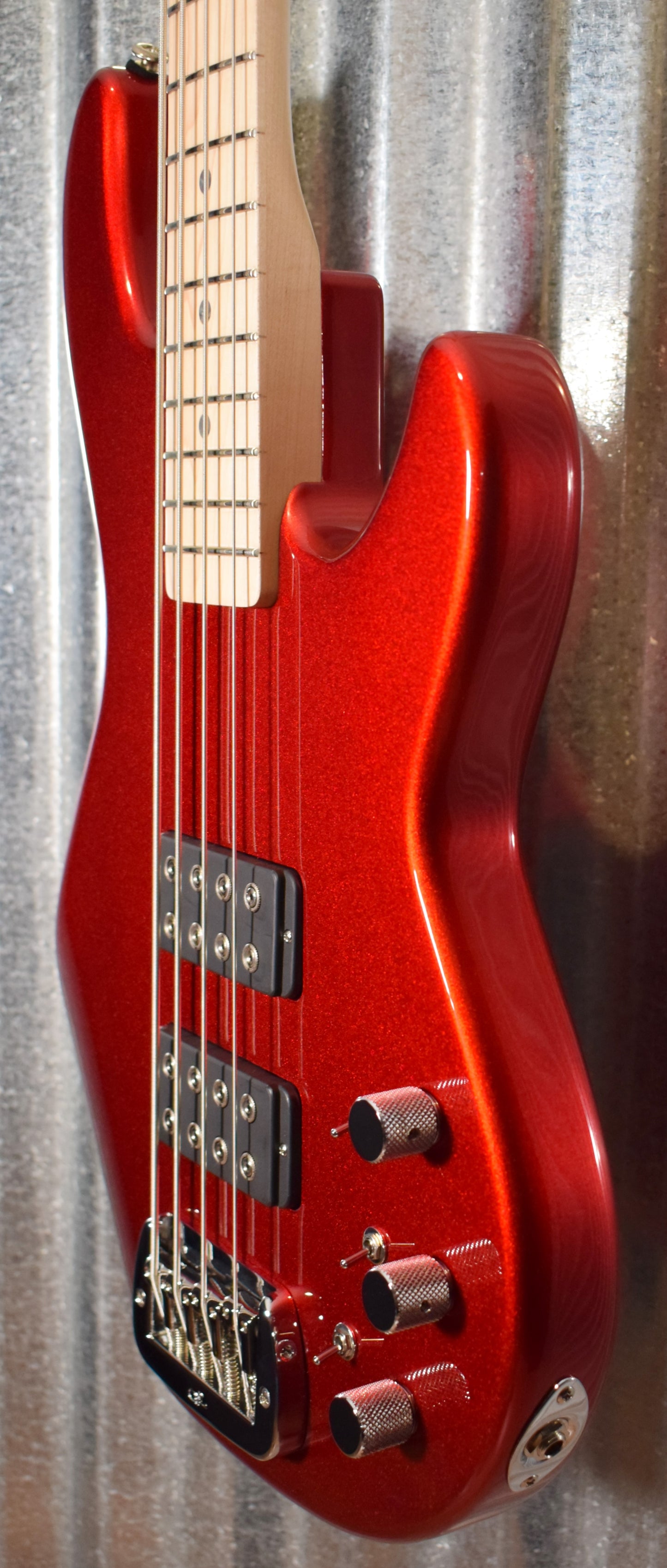 G&L USA L-2000 Candy Apple Red Bass & Case L2000 2018 #7159