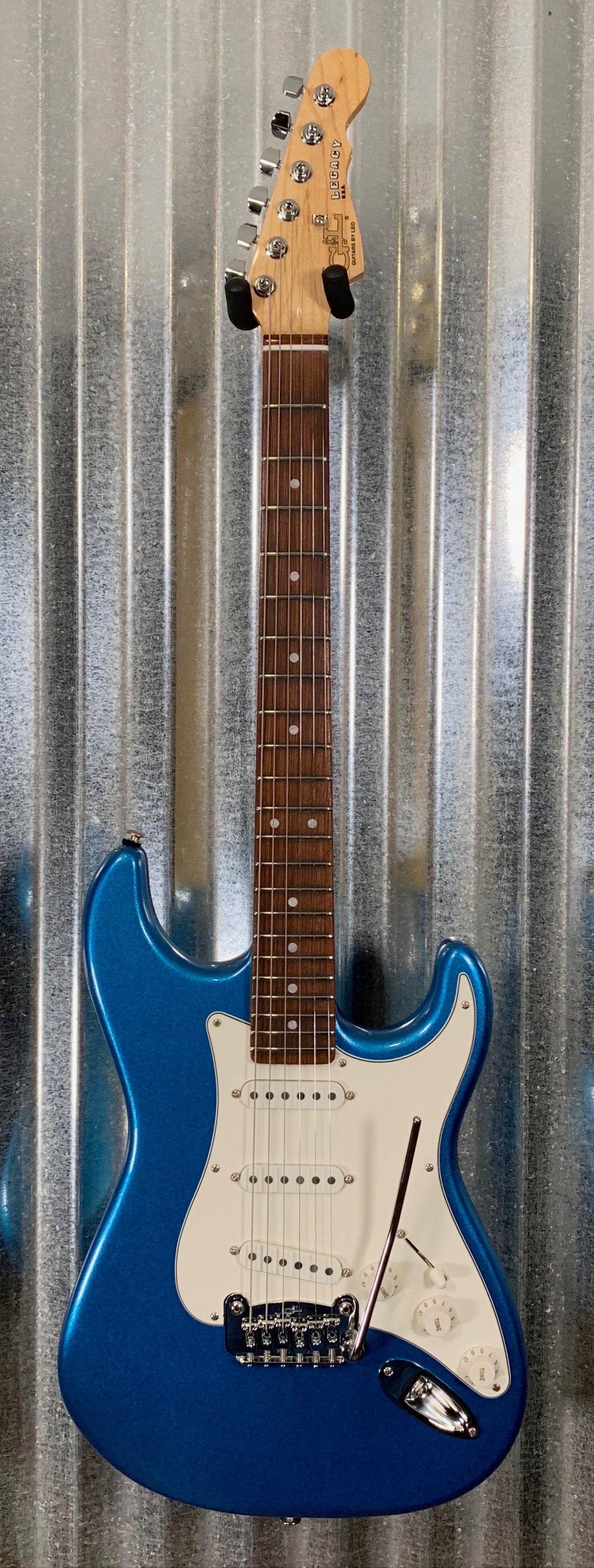 G&L USA Fullerton Deluxe Legacy Lake Placid Blue Guitar & Case 2019 #5268