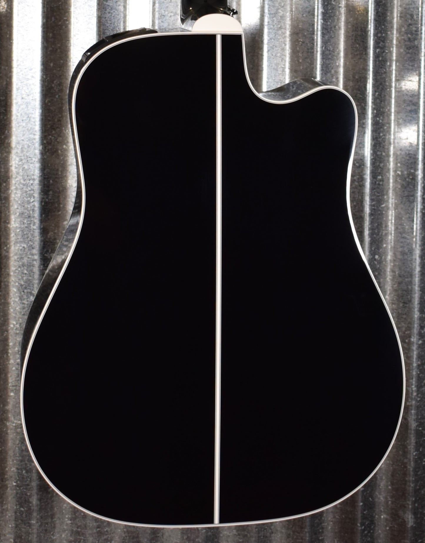 Takamine EF341DLX Deluxe Black Acoustic Electric Left Hand Guitar Japan & Case EF341DLXLH #1062
