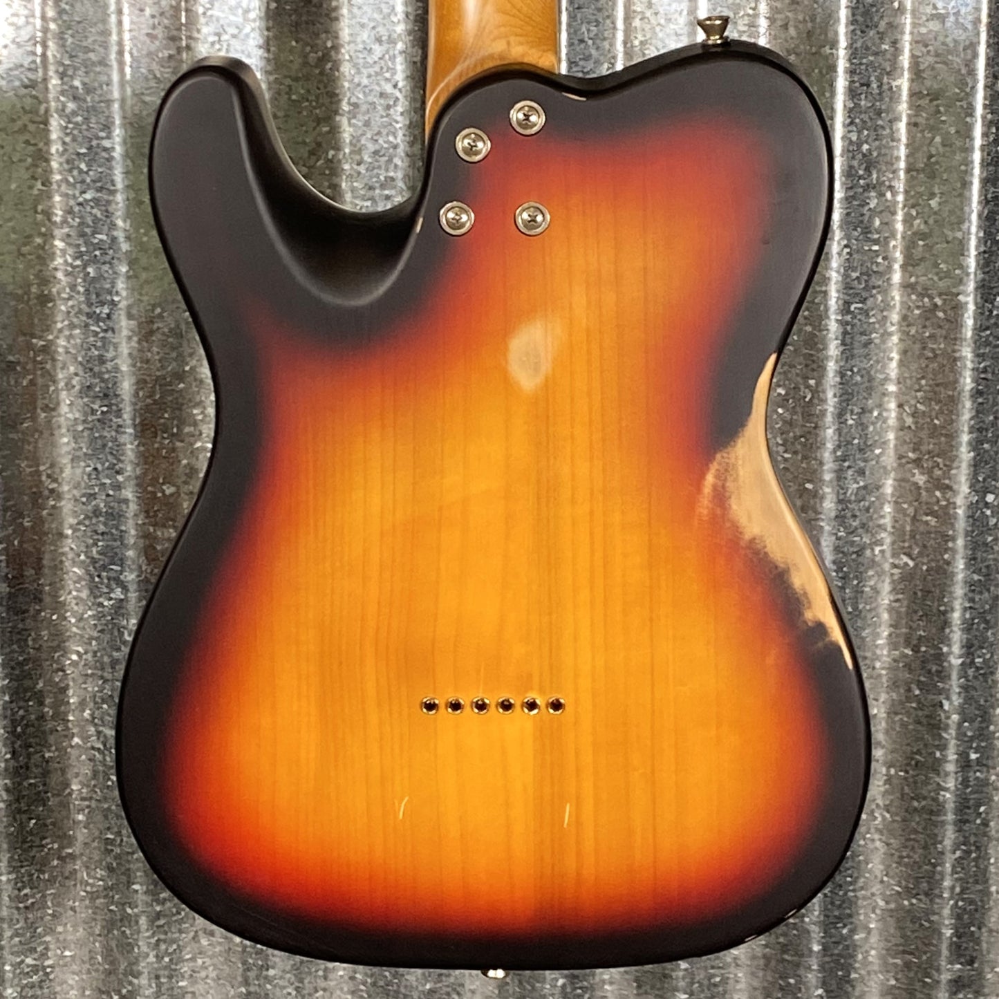 Jet JT350 RELIC SB Tele Style Guitar Sunburst Distressed #0006