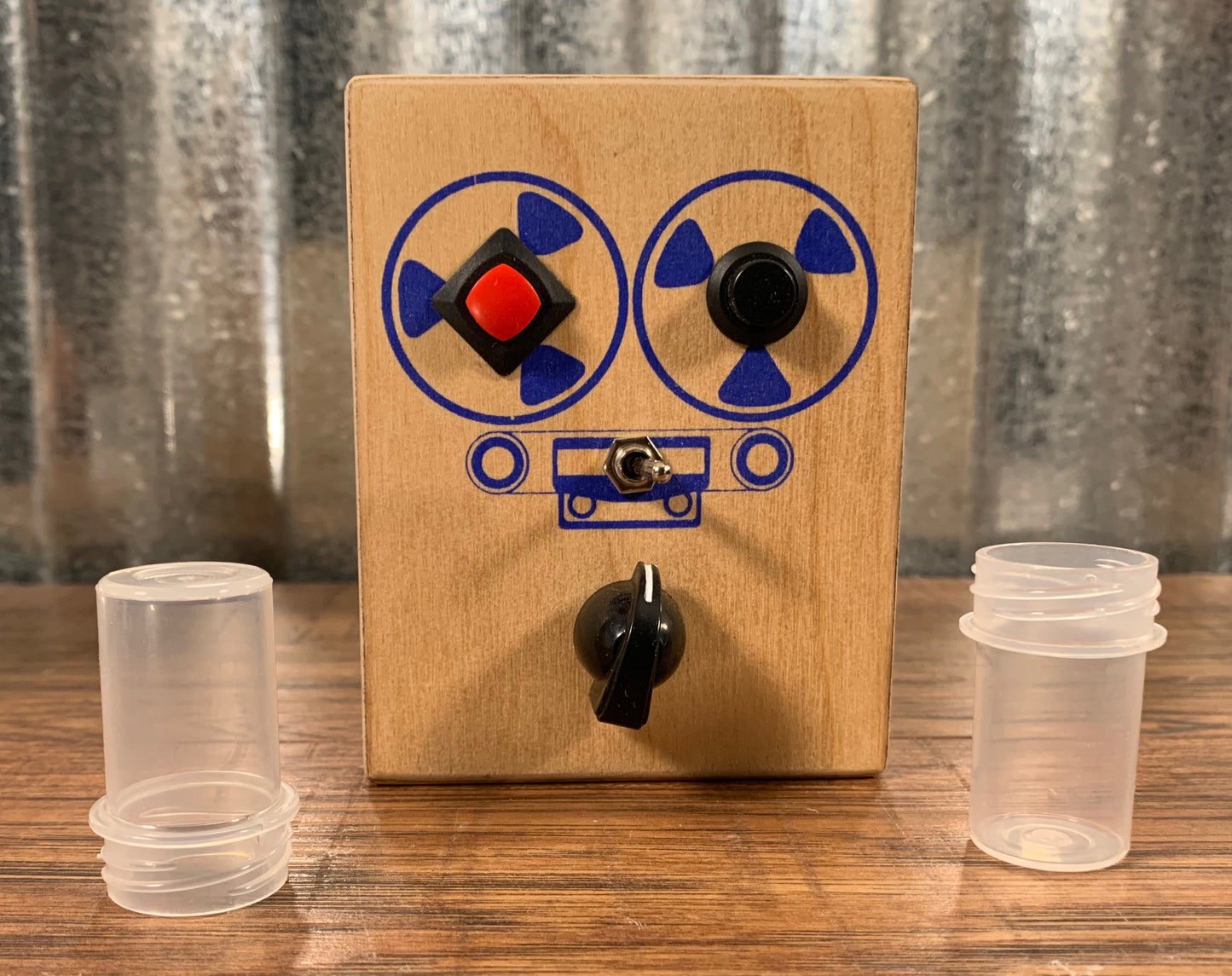 Brandnewnoise SHAKA-KHAN Sound Percussion Shaker Sampler Looper Recorder with Pitch Control Effect Box