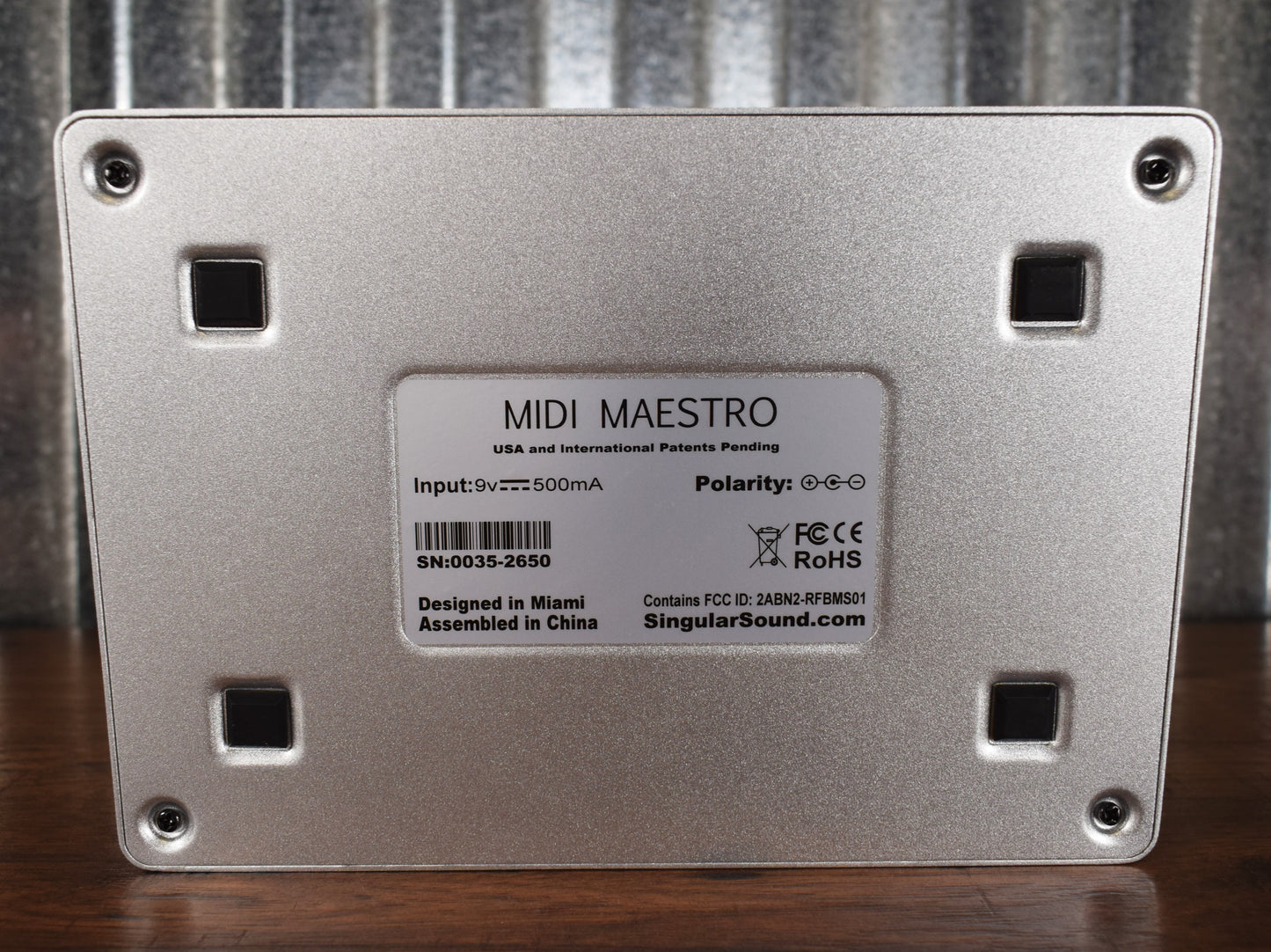 Singular Sound MIDI Maestro 6 Button Foot Switch Controller