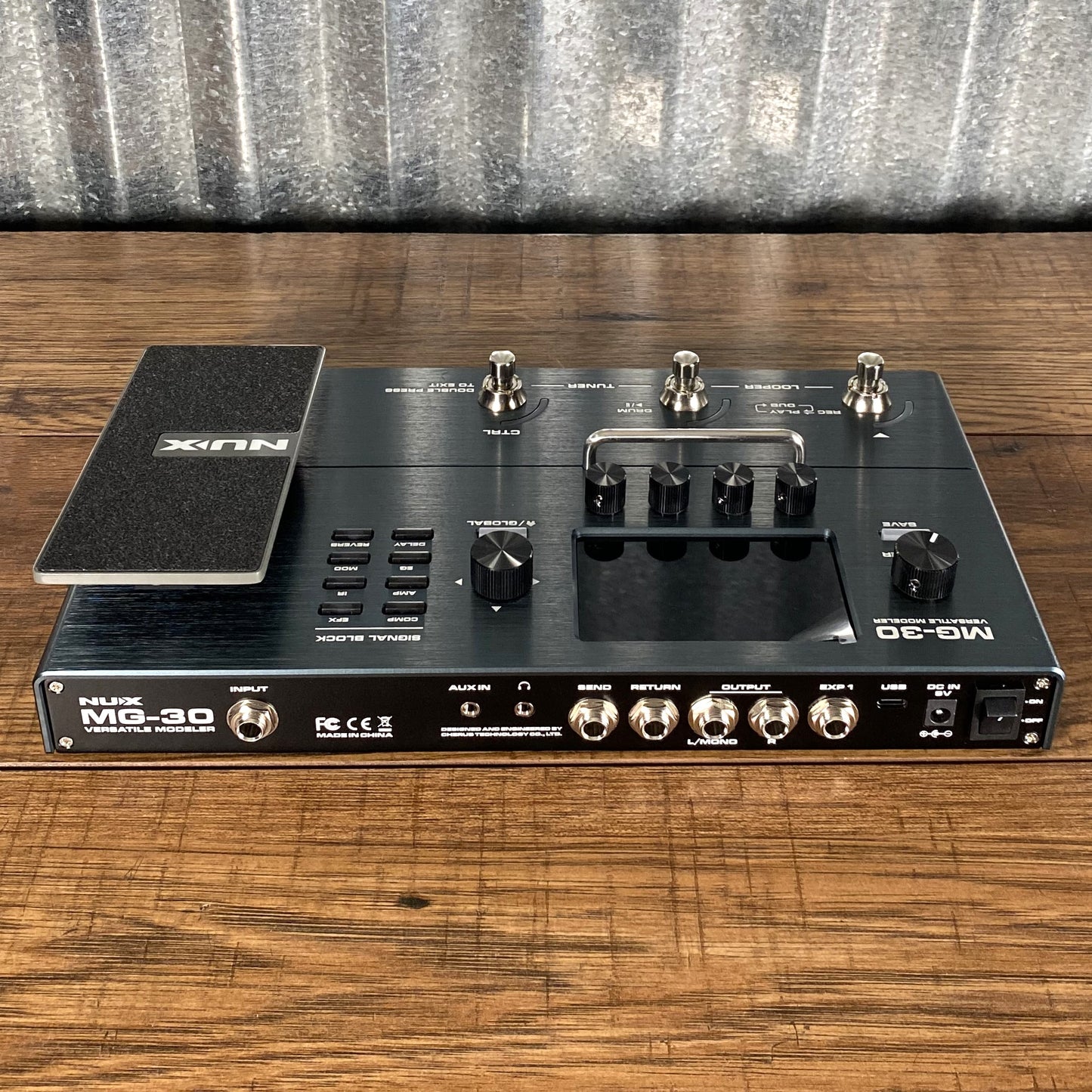 NUX MG-30 Modeling Multi-Effect IR Guitar Effect Pedal
