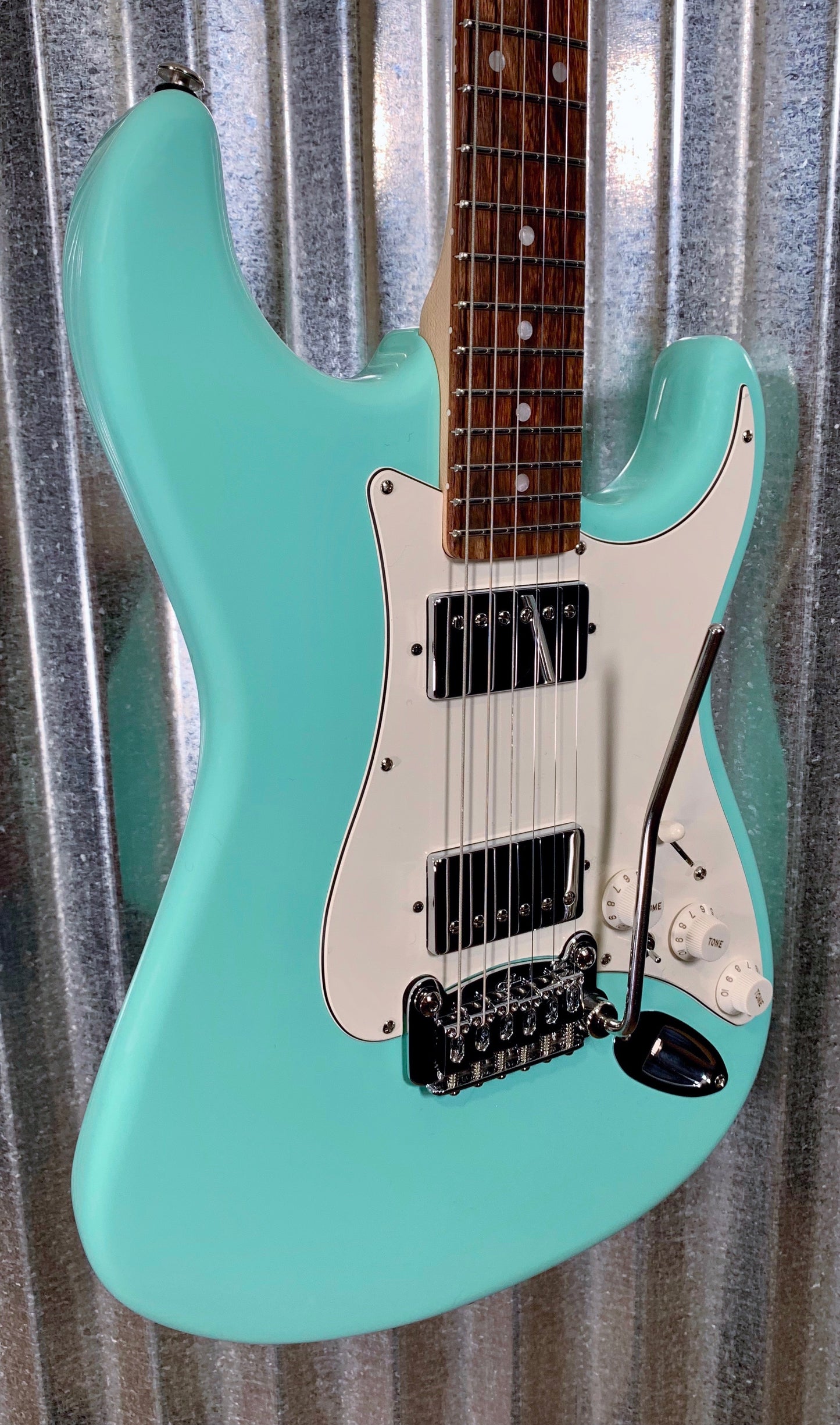 G&L USA Fullerton Custom Legacy HH Surf Green Guitar & Case 2019 #2107
