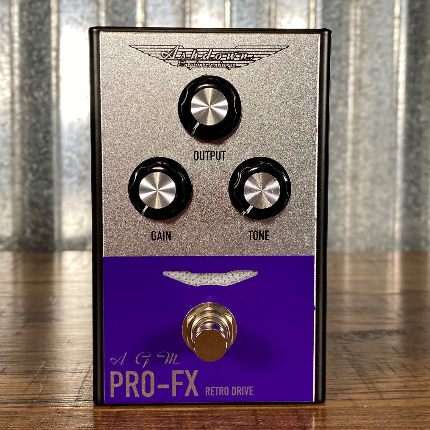 Ashdown PFX-RETRO AGM Pro FX Retro Drive Overdrive Guitar Effect Pedal