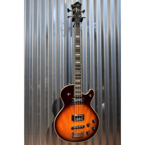 Hagstrom Swede Bass SWEB-VSB Vintage Sunburst Bass Guitar & Gig Bag #0102