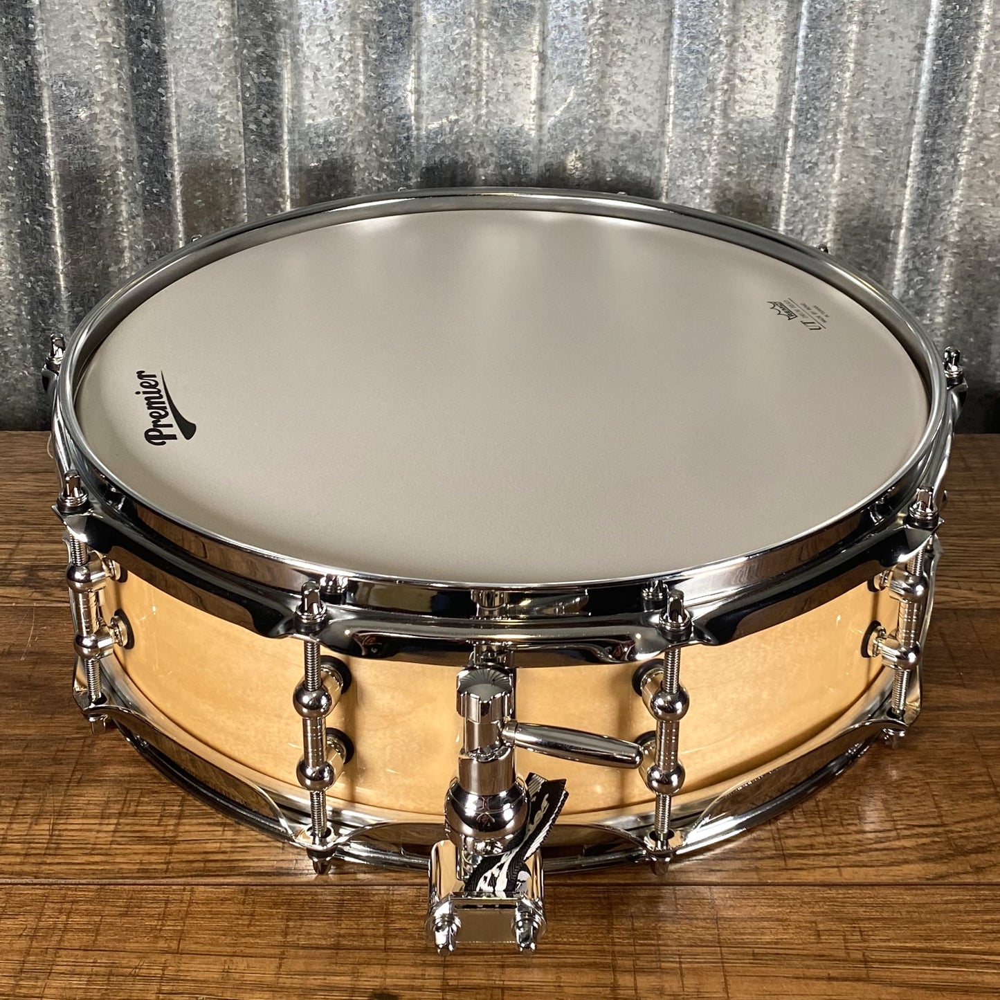 Premier 2631NL 14" x 4" Beatmaker Snare Drum Maple Natural Lacquer