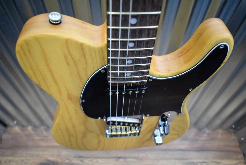 G&L Guitars USA ASAT Classic Vintage Natural Frost Electric Guitar & Case 2016 #8024