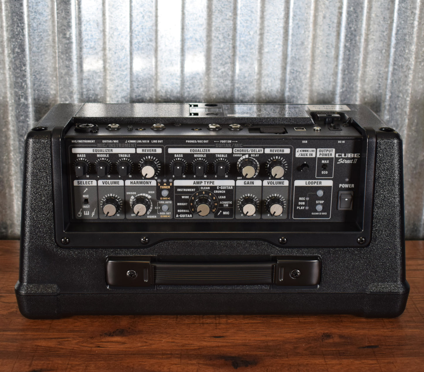 Boss CUBE Street II 10 Watt 2x6.5" Battery Powered Guitar Combo Amplifier CUBE-ST2 Black