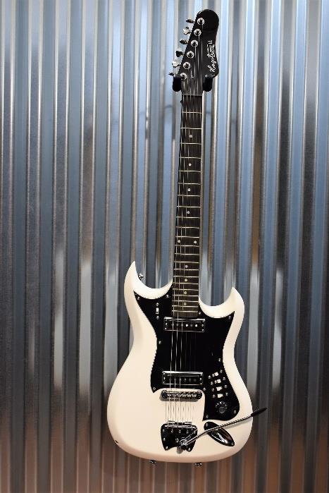 Hagstrom RetroScape Series HII Electric Guitar White Gloss H2 #776