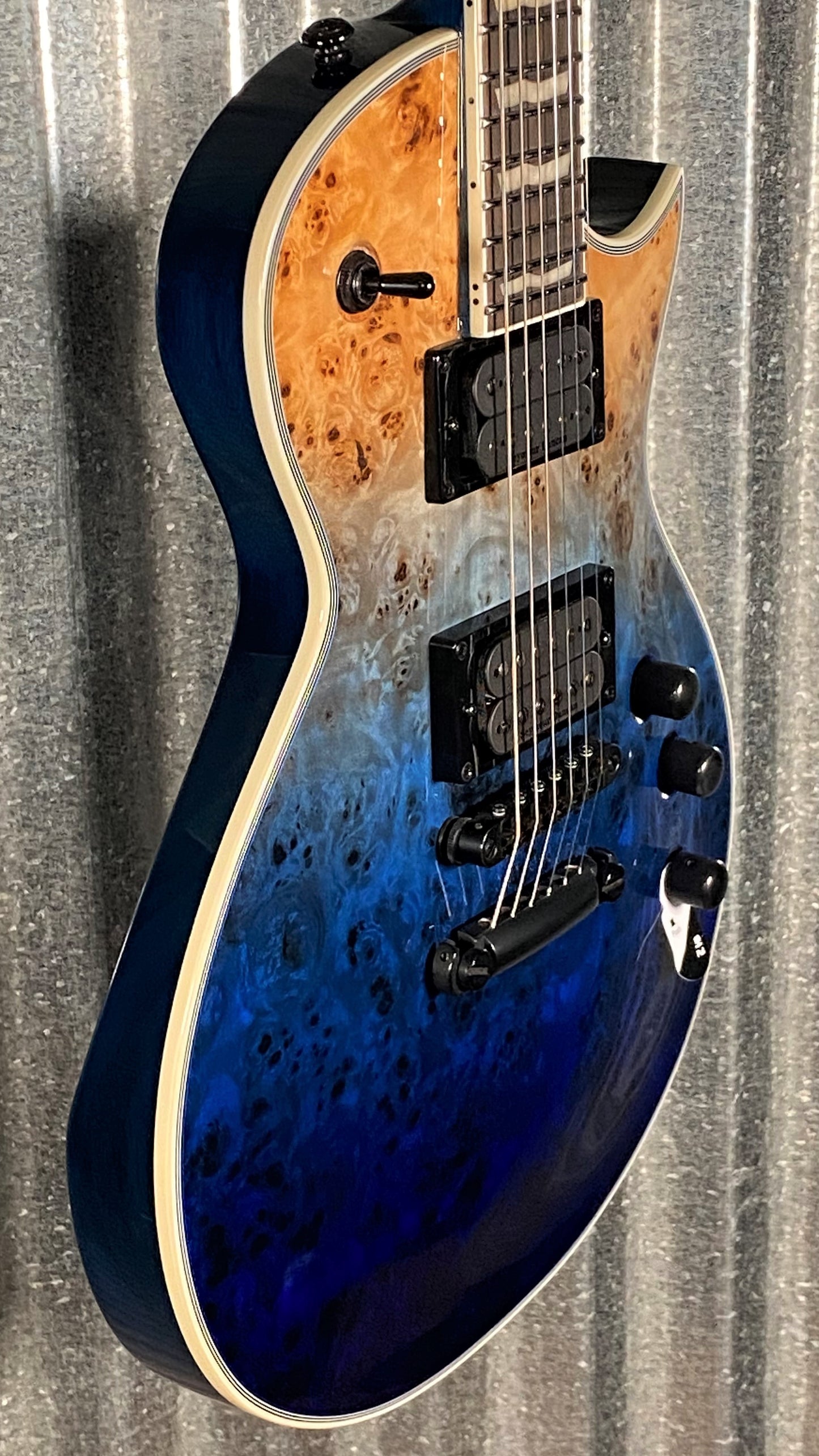 ESP LTD EC-1000 Blue Natural Fade Guitar #1572