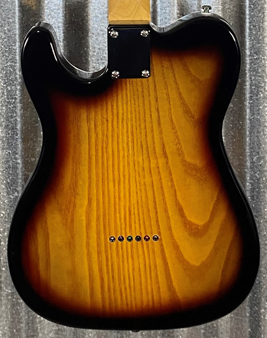 G&L Tribute ASAT Classic Bluesboy 3 Tone Sunburst Semi Hollow Guitar #7138