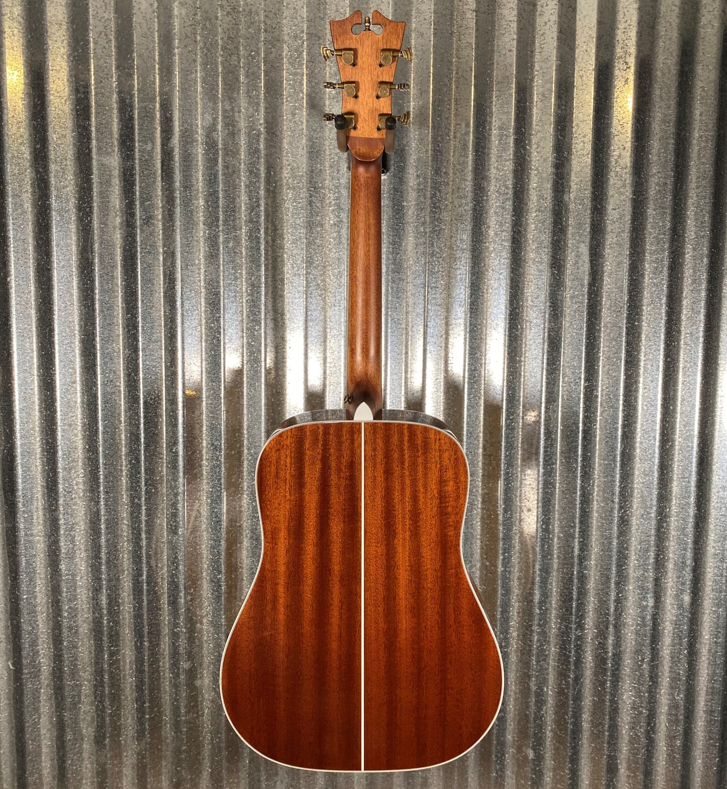 D'Angelico Premier Lexington Dreadnought E Vintage Natural Acoustic Electric Guitar #3939