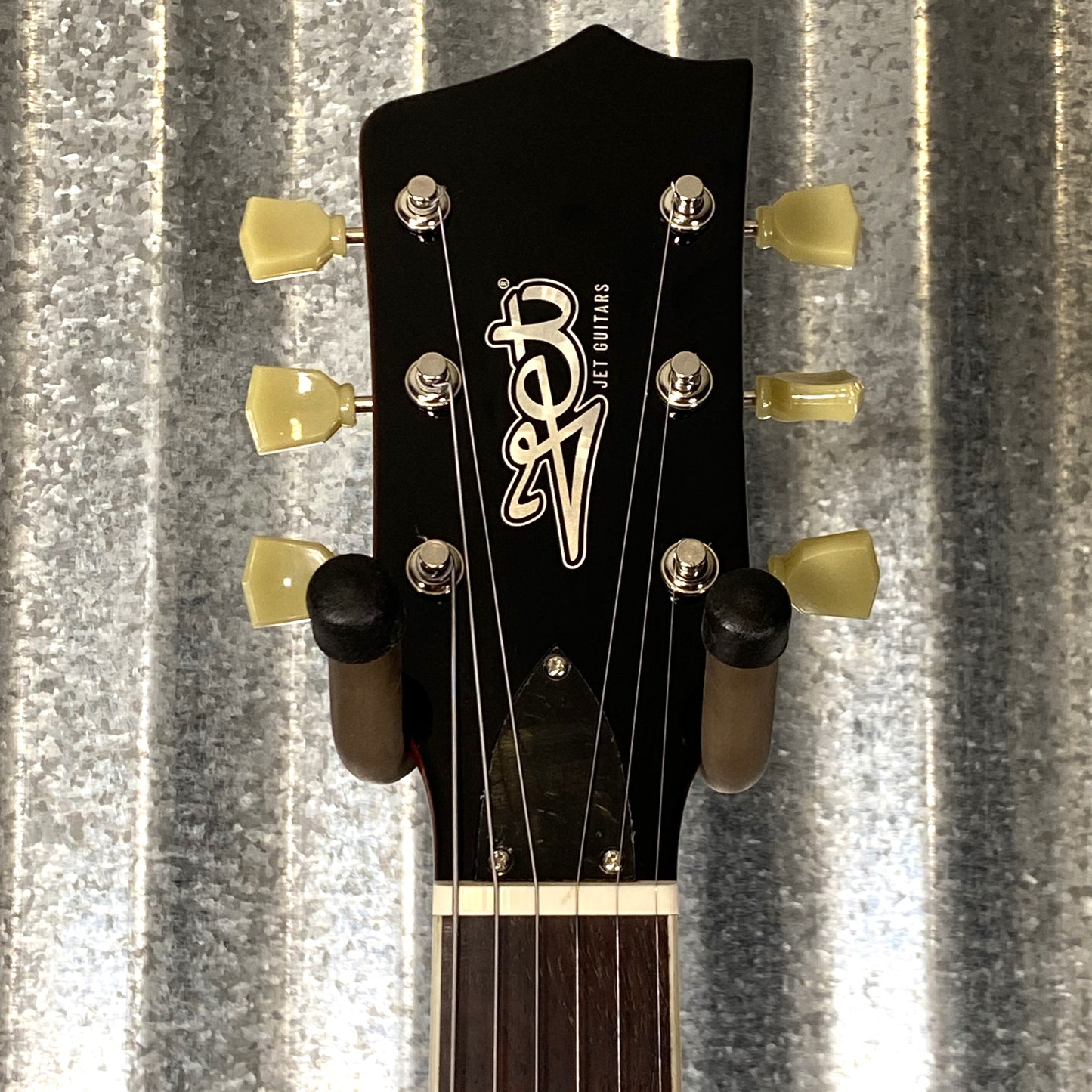Jet JL500 Single Cut LP Style Metallic Tangerine Guitar #0001 Blem