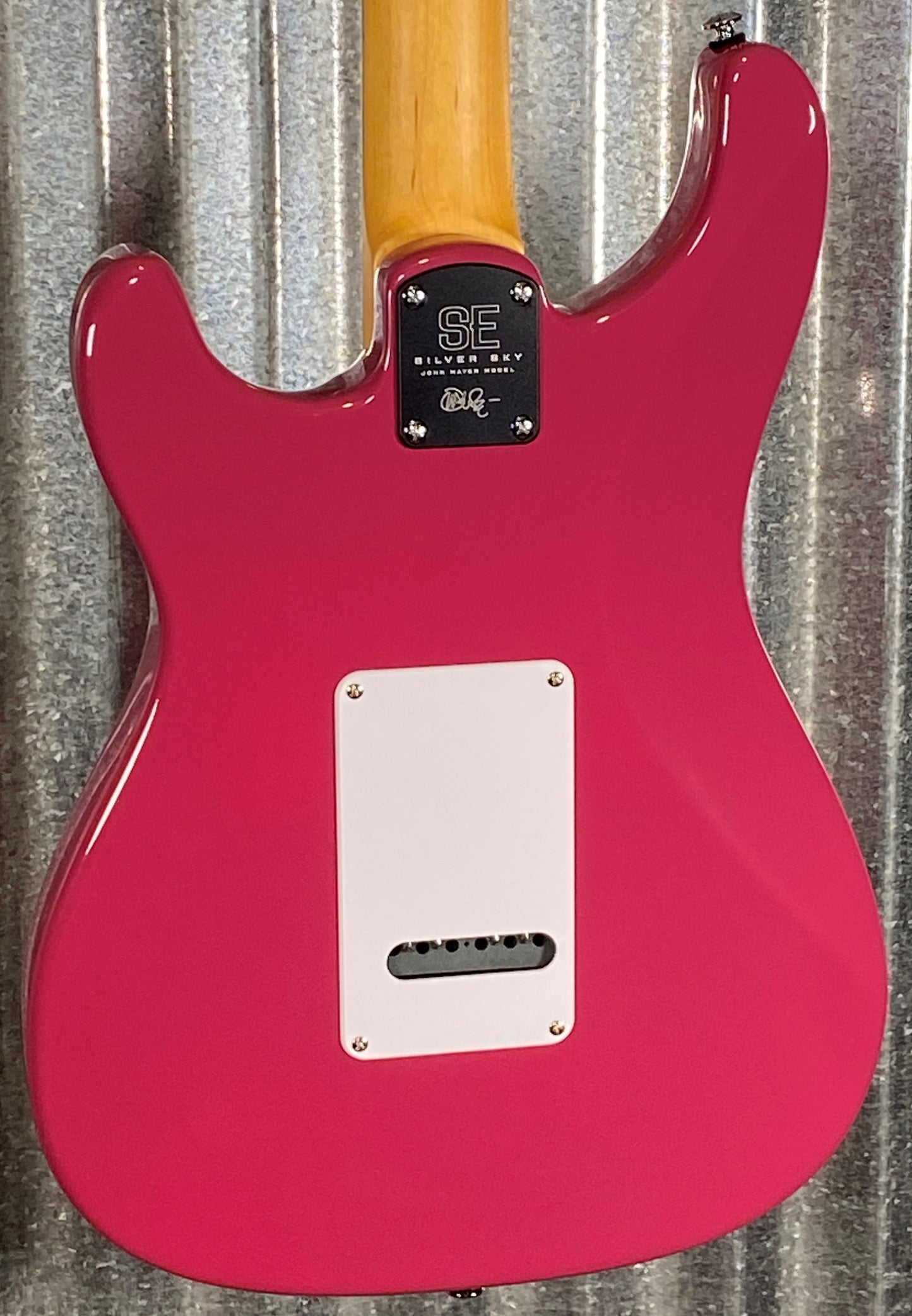 PRS Paul Reed Smith SE Silver Sky Dragon Fruit Guitar & Bag #2087
